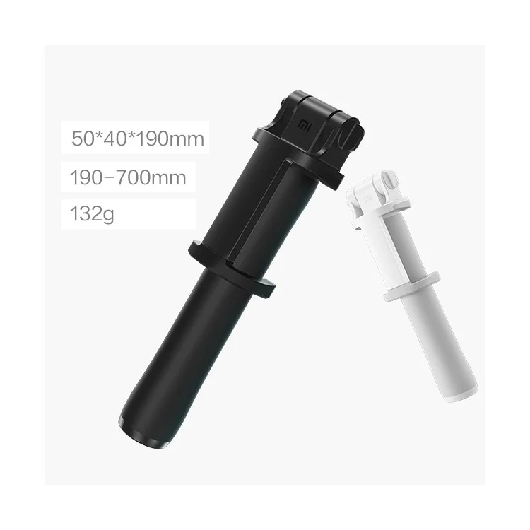 XIAOMI Wire Control Foldable Extendable Selfie Stick Handheld Monopod - Black