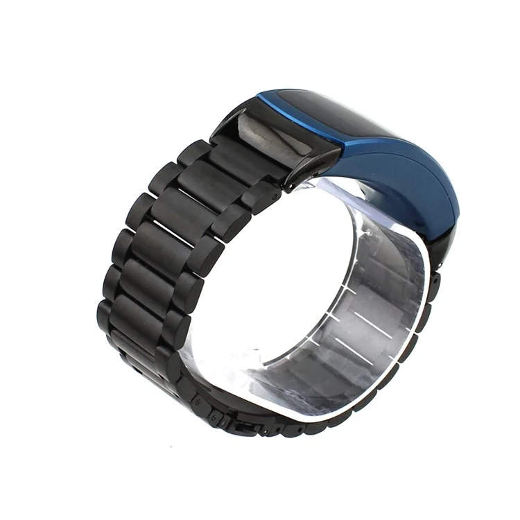 Stainless Steel Watch Strap for Samsung Gear Fit 2 SM-R360 - Black