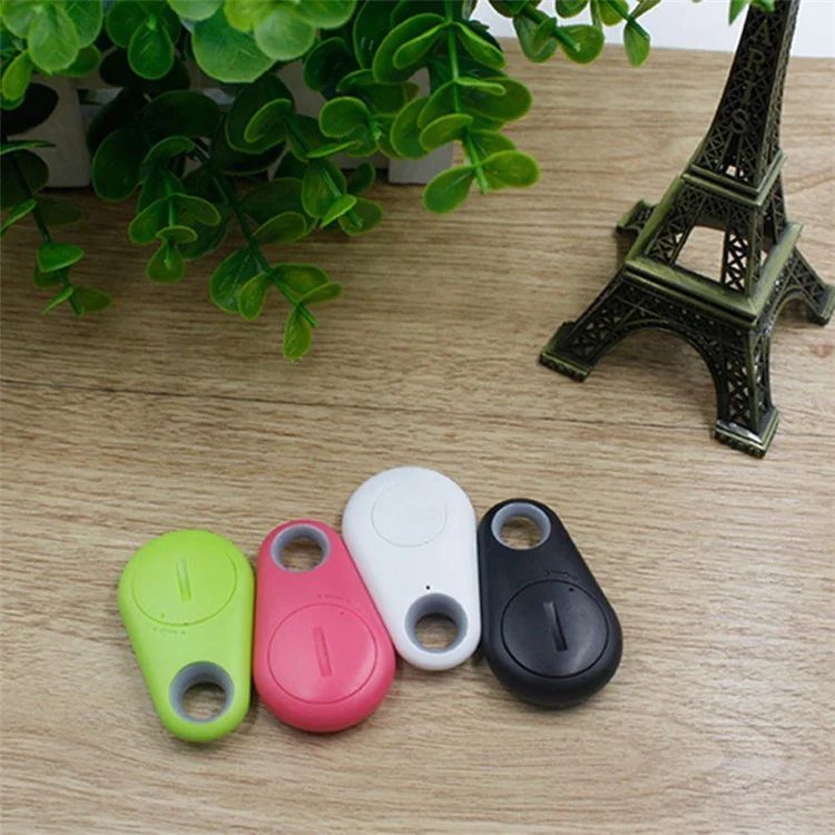 Bluetooth 4.0 Two-way Anti-lost Alarm Mini Smart Tracker Support Photo Taking - Pink