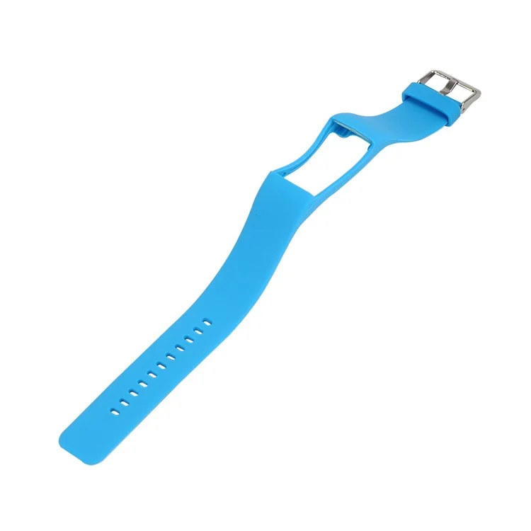 For Polar A360 Soft Silicone Adjustable Watch Band Replacement Wrist Strap - Blue