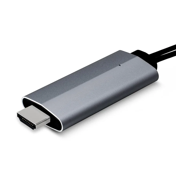 Share HD Display Adapter Audio Cable for iPhone 7 Plus/7, Etc. - Black