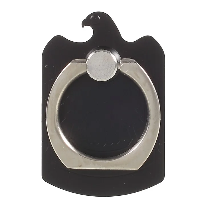 CMZWT CPS-009 Drop-resisting Magnetic Phone Ring Grip Universal Phone Stand - Black