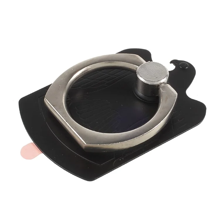 CMZWT CPS-009 Drop-resisting Magnetic Phone Ring Grip Universal Phone Stand - Black