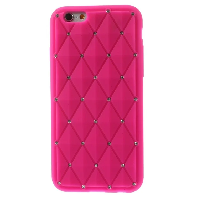 Starry Sky Flexible Silicone Cover for iPhone 6 / 6s 4.7 inch - Rose