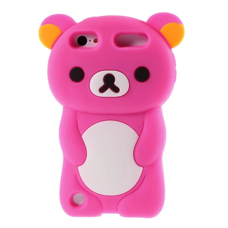 Rilakkuma Silicone Protective Cover for iPod Touch 6 / Touch 5 - Rose