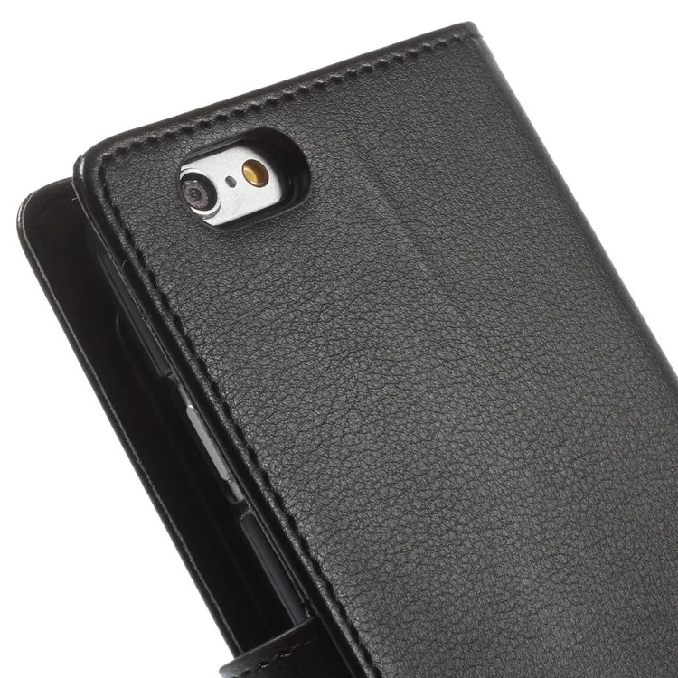 Mercury GOOSPERY Rich Diary Wallet Leather Case for iPhone 6s 6 4.7 inch - Black