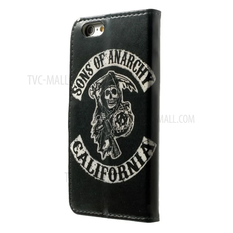 Quote Sons of Anarchy California Wallet Stand Leather Case for iPhone 6 / 6s 4.7 inch