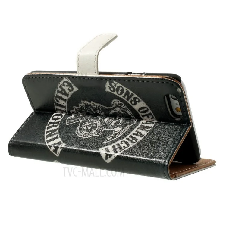 Quote Sons of Anarchy California Wallet Stand Leather Case for iPhone 6 / 6s 4.7 inch