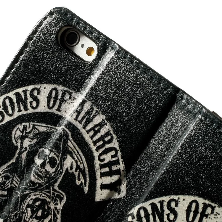 Quote Sons of Anarchy California Wallet Stand Leather Case for iPhone 6 / 6s 4.7 inch