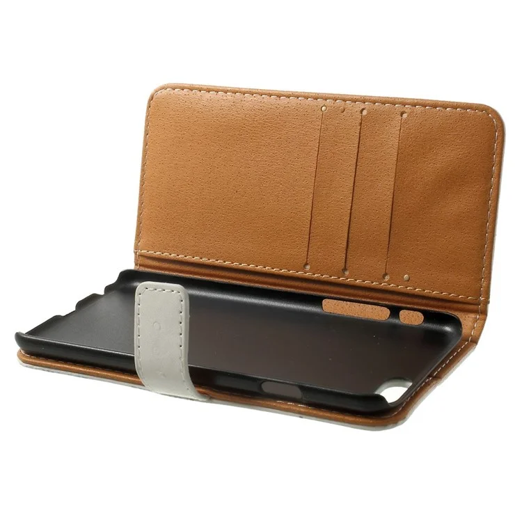 Crown & Moroccan Pattern Wallet Stand Leather Protective Case for iPhone 6 / 6s