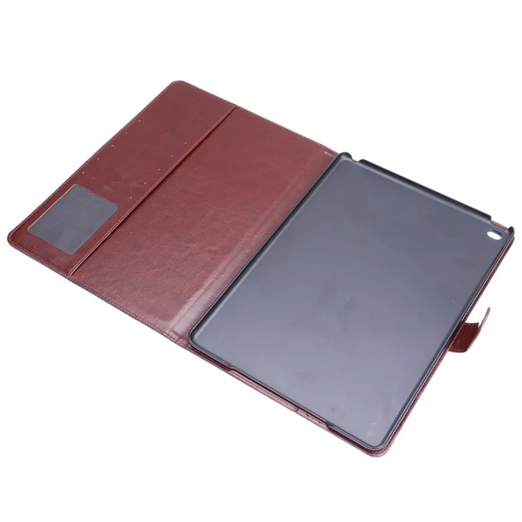 Leopard Texture Wallet Style Smart Leather Cover with Stand for iPad Air 2 - Brown