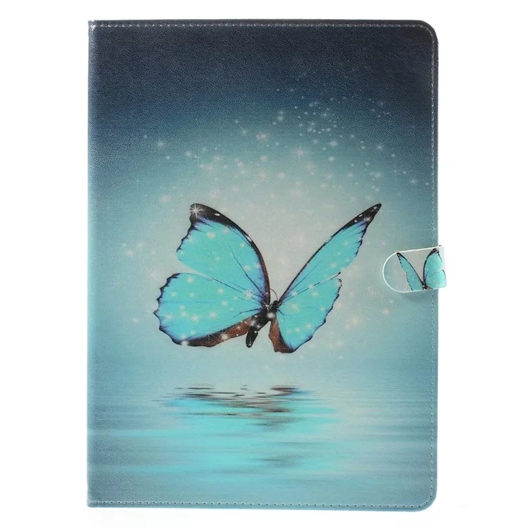 Dreamlike Butterfly for iPad Air Silk Leather Magnetic Stand Protective Shell