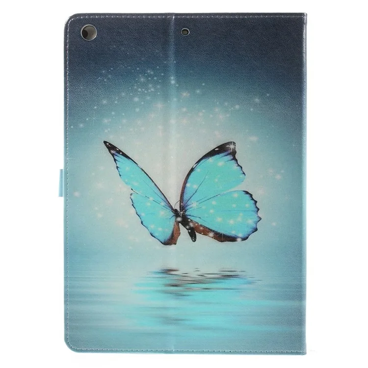 Dreamlike Butterfly for iPad Air Silk Leather Magnetic Stand Protective Shell