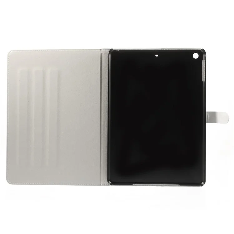 Dreamlike Butterfly for iPad Air Silk Leather Magnetic Stand Protective Shell