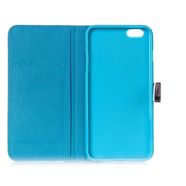 Magnetic Leather Stand Phone Case for iPhone 6s Plus / 6 Plus Plus - Forever and Always
