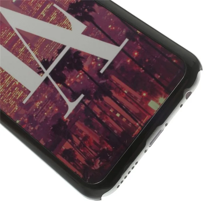 LA Night Scene Metal Skin Hard Cover Shell for iPhone 6s 6 4.7 inch