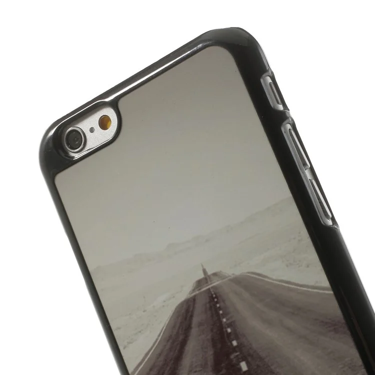 Let us Start the Journey Pattern Metal Skin Hard Plastic Cover for iPhone 6s 6 4.7 inch