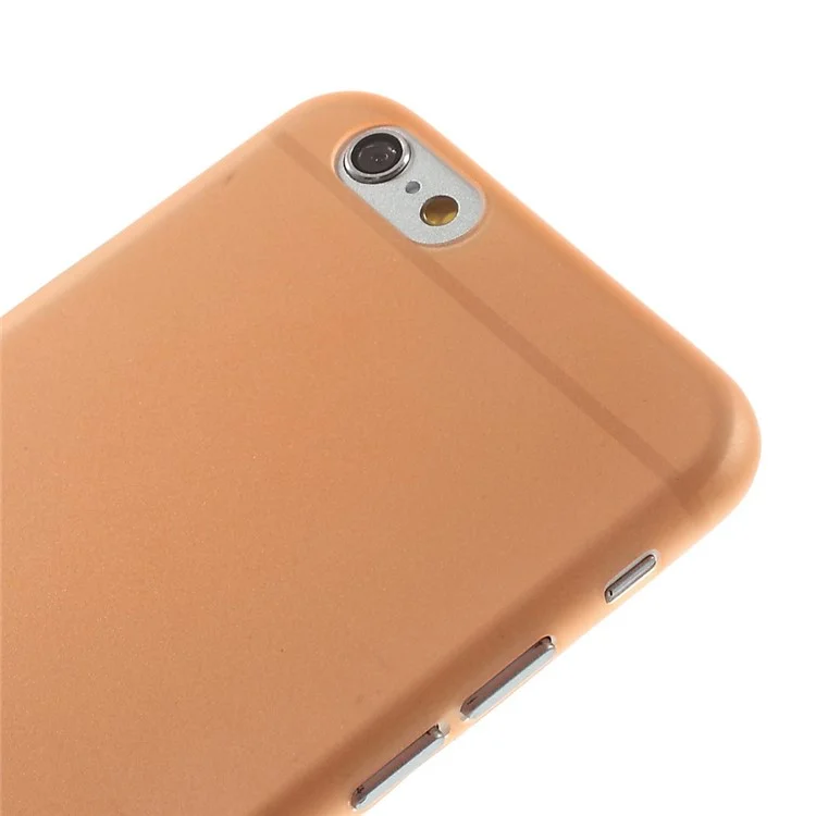 Slim 0.3mm Matte PC Hard Cover for iPhone 6s / 6 4.7 inch - Orange