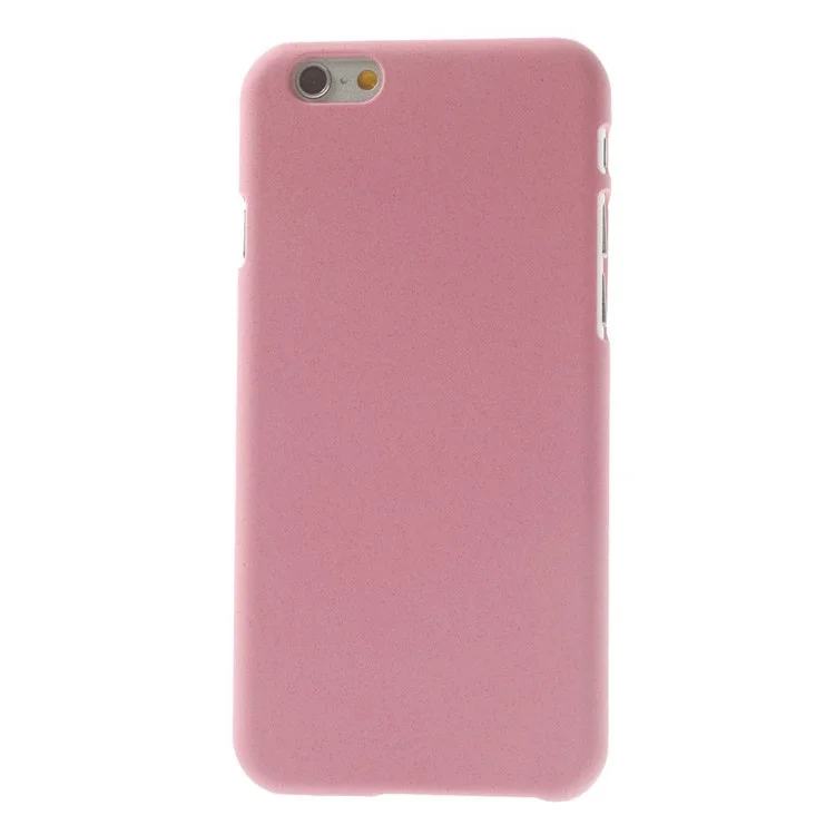 Pink Matte Quicksand Plastic Case for iPhone 6s / 6 4.7 inch