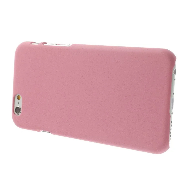 Pink Matte Quicksand Plastic Case for iPhone 6s / 6 4.7 inch
