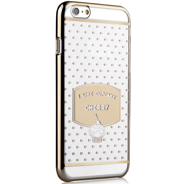 Devia Fun & Love PC Electroplating Cover for iPhone 6 4.7-inch - Cake