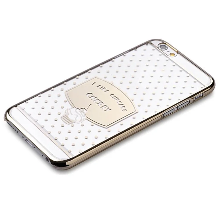 Devia Fun & Love PC Electroplating Cover for iPhone 6 4.7-inch - Cake