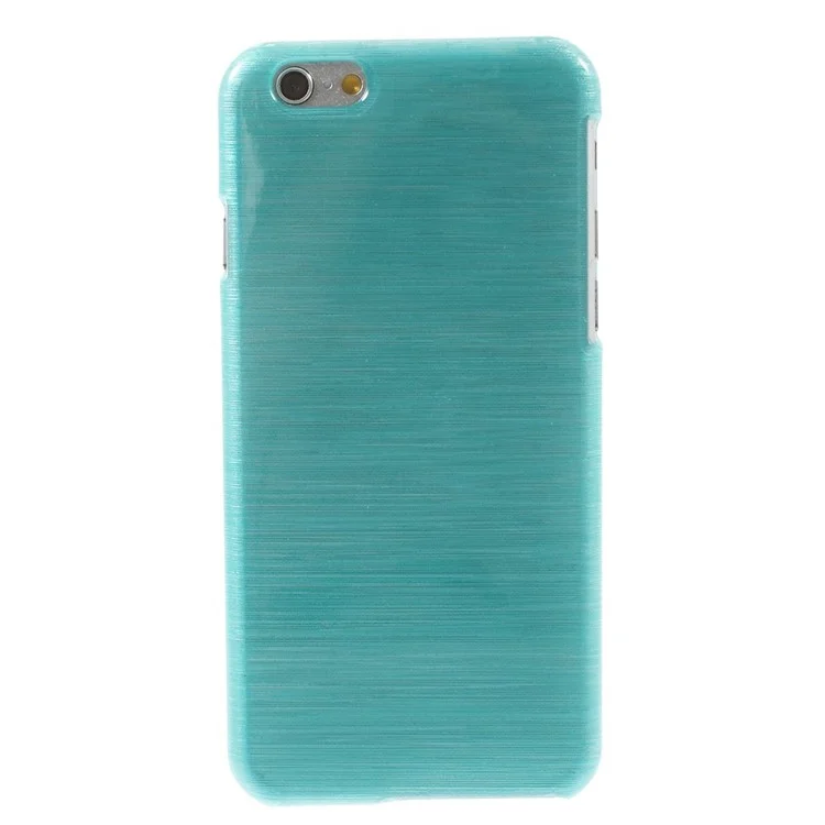 Glossy Outer Brushed Inner Hard Back Case for iPhone 6s / 6 - Blue