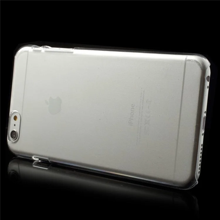 100PCS DIY Your Own Style Blank Glossy Hard Case for iPhone 6 Plus / 6s Plus - Transparent