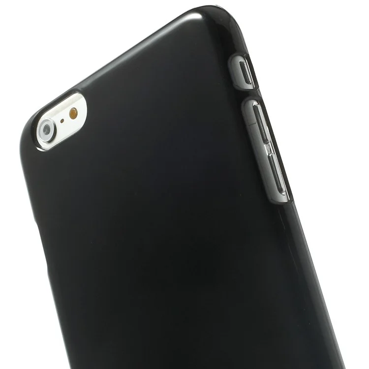100PCS DIY Your Own Style Blank Glossy Hard Cover for iPhone 6 Plus / 6s Plus - Black
