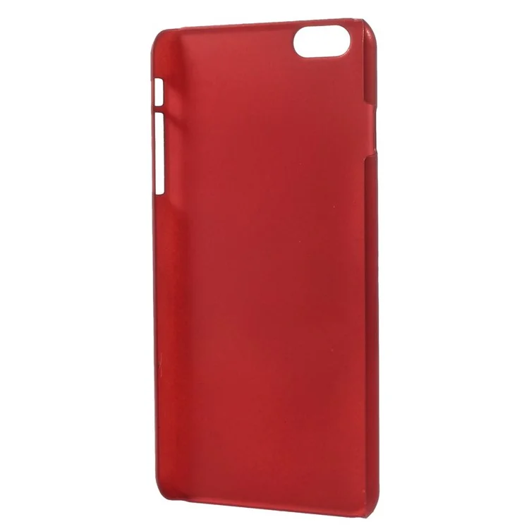 Rubberized Hard Plastic Cover for iPhone 6 Plus / 6s Plus 5.5 inch - Red