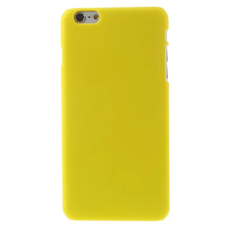 Rubberized Hard Plastic Case for iPhone 6 Plus / 6s Plus 5.5 inch - Yellow