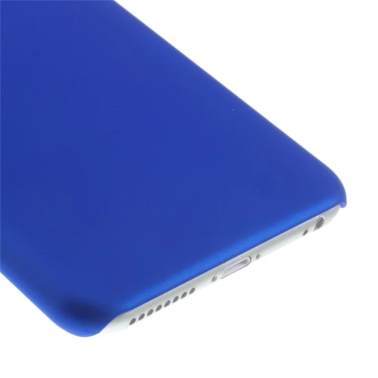 Rubberized Hard Plastic Cover Shell for iPhone 6 Plus / 6s Plus 5.5 inch - Dark Blue