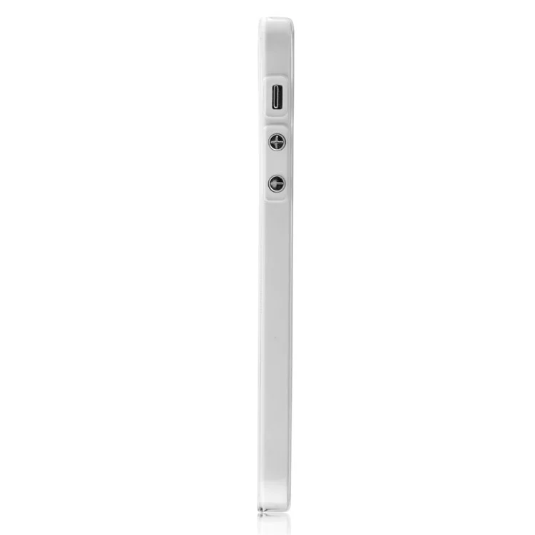 Devia Anti-fingerprint 0.7mm Matte Plastic Hard Cover for iPhone SE 5s 5 - Transparent