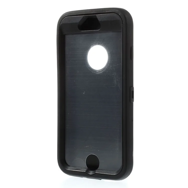 Real Tree Branch Detachable 3 in 1 PC + TPU Hybrid Protective Cover for iPhone 6s 6 - Black Background