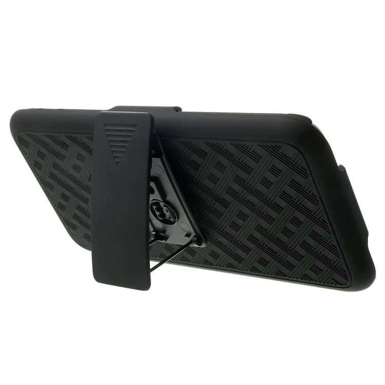 Checker Design Anti-slip Belt Clip Holster Hard Plastic Case for iPhone 6 Plus / 6s Plus