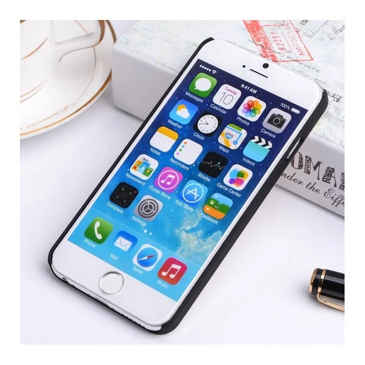 MOTOMO Brushed Aluminum Skin PC Hard Case for iPhone 6s 6 - Champagne