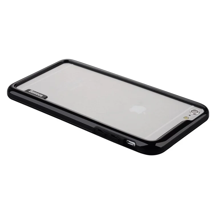 BASEUS Pierre TPU + PC Slim Bumper for iPhone 6 Plus / 6s Plus 5.5 Inch - Black