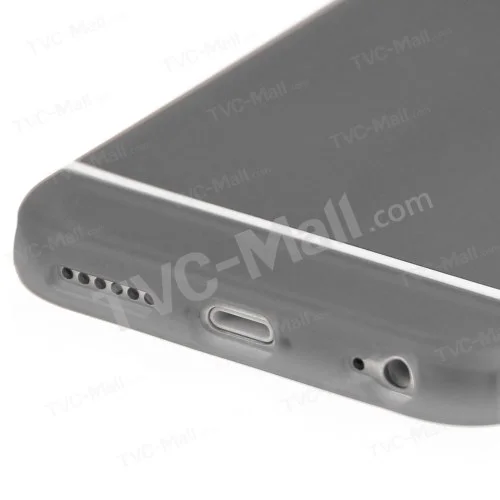 ENKAY for iPhone 6 / 6s 4.7-inch Protective PC Edges & TPU Hybrid Shell - Grey
