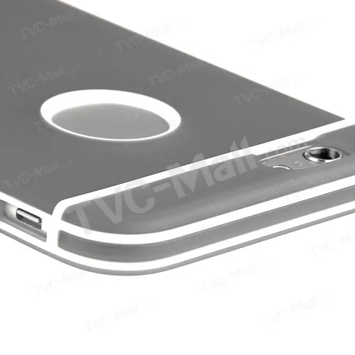 ENKAY for iPhone 6 / 6s 4.7-inch Protective PC Edges & TPU Hybrid Shell - Grey