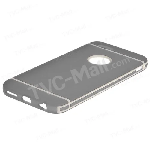 ENKAY for iPhone 6 / 6s 4.7-inch Protective PC Edges & TPU Hybrid Shell - Grey