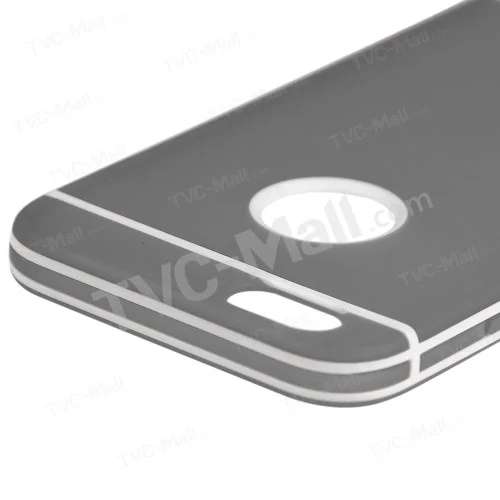 ENKAY for iPhone 6 / 6s 4.7-inch Protective PC Edges & TPU Hybrid Shell - Grey