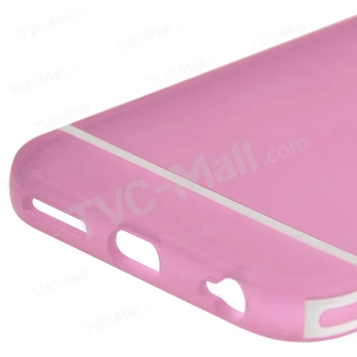 ENKAY for iPhone 6 / 6s 4.7-inch Protective PC Edges & TPU Hybrid Case Shell - Pink