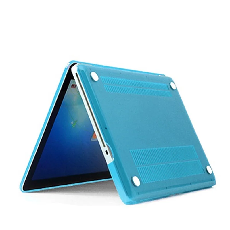 Light Blue ENKAY HAT PRINCE for Macbook Pro 13 inch with Retina Display (2012) A1425 Retina Display Crystal PC Shell + Keyboard Film + Anti-dust Plugs