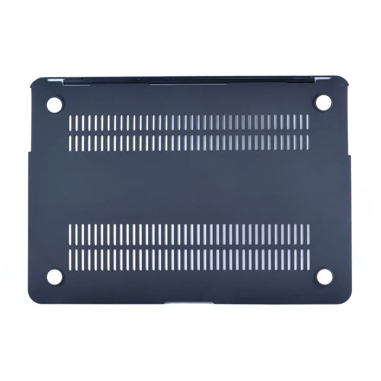 Leather Coated Hard Cover for MacBook Air 13.3 Inch - Black