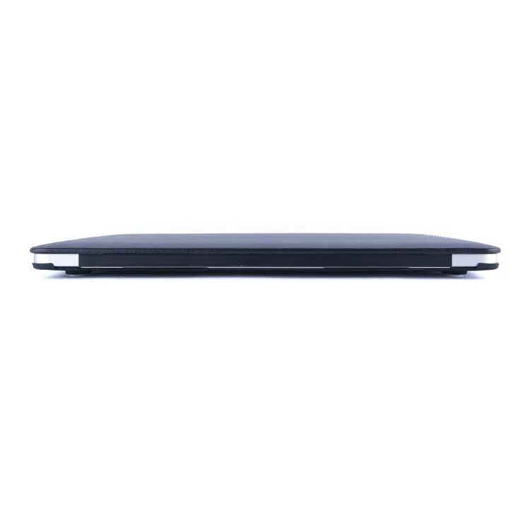 Leather Coated Hard Cover for MacBook Air 13.3 Inch - Black