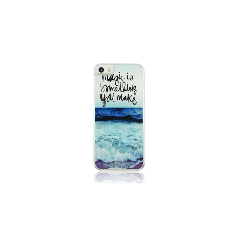 For iPhone SE 5s 5 Plastic Phone Case - Quotes and Ocean