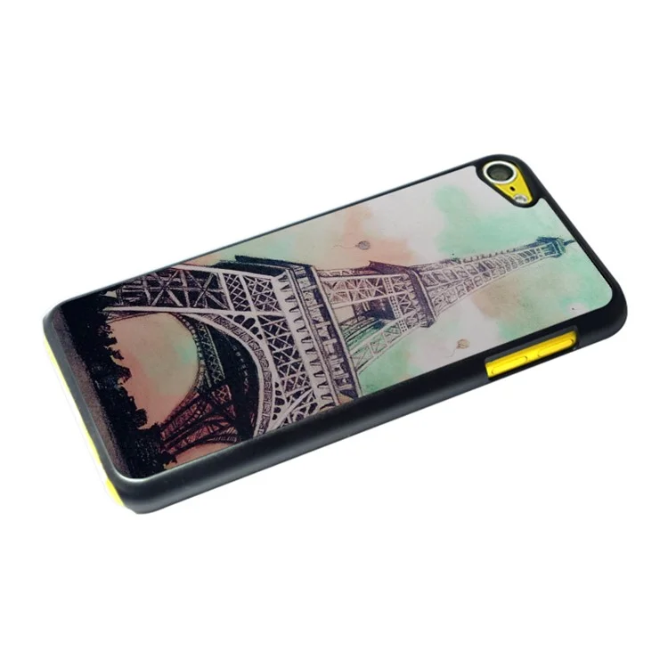 Protective Hard PC Phone Case Cover for iPod Touch 6 - Eiffel Tower and Balloon