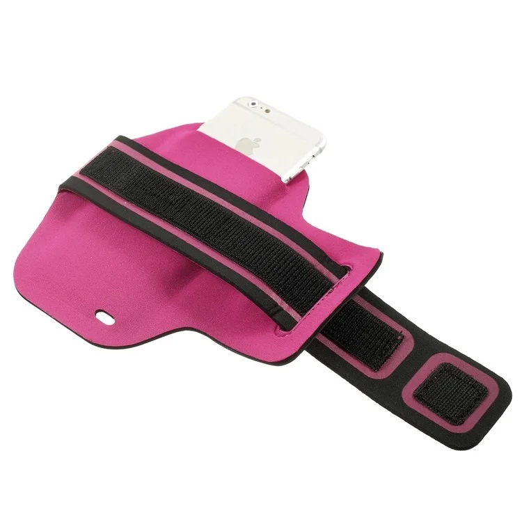 Polka Dots Key Holder Sports Armband Cover for iPhone 6 6s 4.7 inch, Size: 16.5 x 9.5cm - Rose