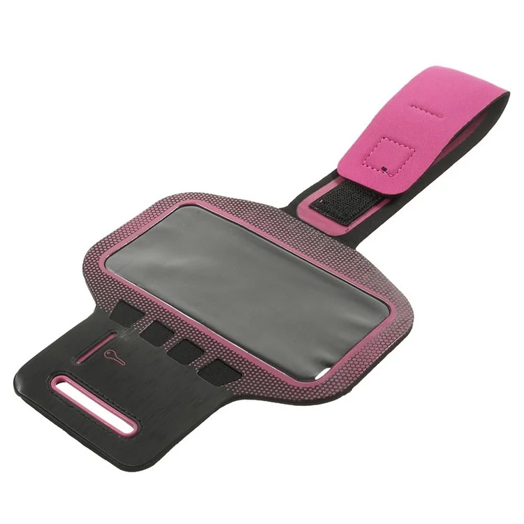 Polka Dots Key Holder Sports Armband Cover for iPhone 6 6s 4.7 inch, Size: 16.5 x 9.5cm - Rose