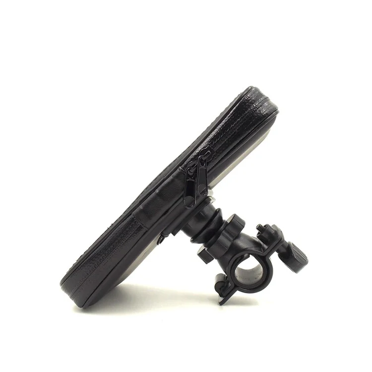Bicycle Handlebar Mount Waterproof Universal Case for iPhone 6 Plus / 6s Plus, Inner Size: 158 x 78mm - Black